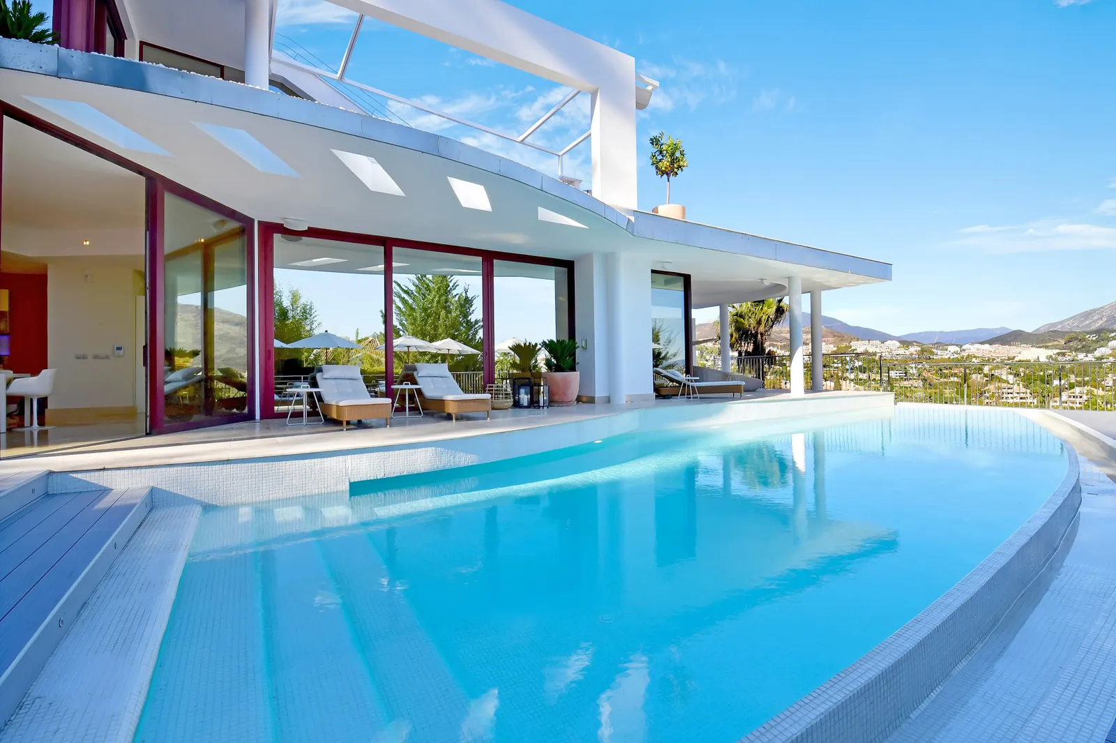 Villa VELA — exterior view, Marbella, Malaga.